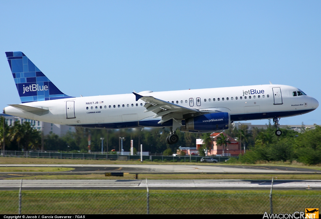 N607JB - Airbus A320-232 - Jet Blue