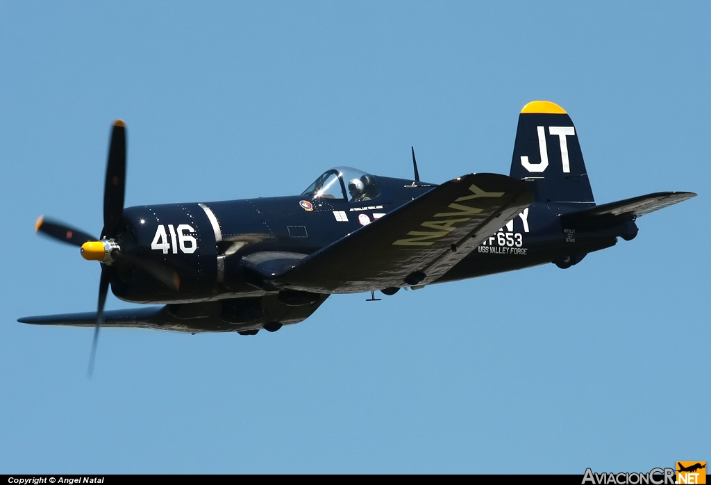 N713JT - Chance Vought F4U-4 Corsair - Privado