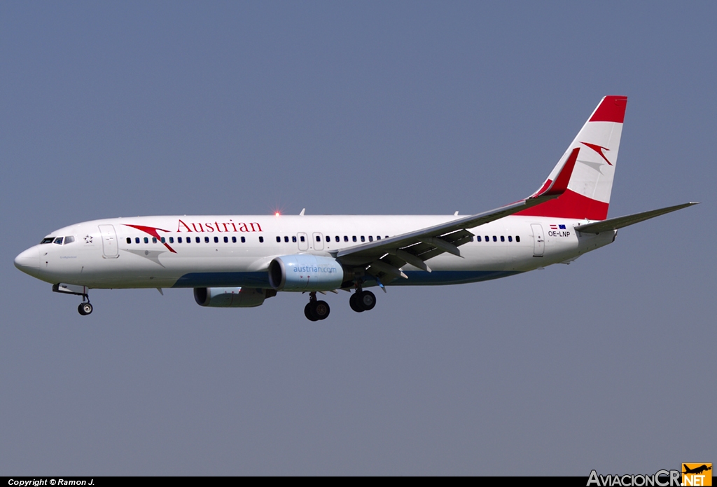 OE-LNP - Boeing 737-8Z9 - Austrian Airlines