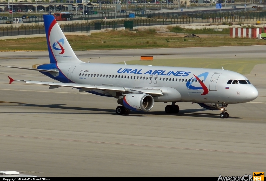 VP-BPU - Airbus A320-211 - Ural Airlines