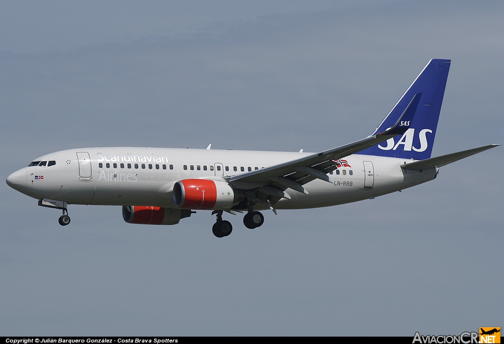 LN-RRB - Boeing 737-783 - Scandinavian Airlines-SAS