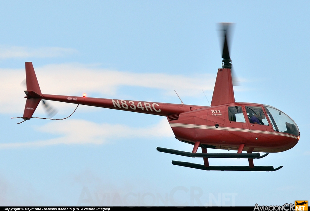 N834RC - Robinson R44 Clipper II - Privado