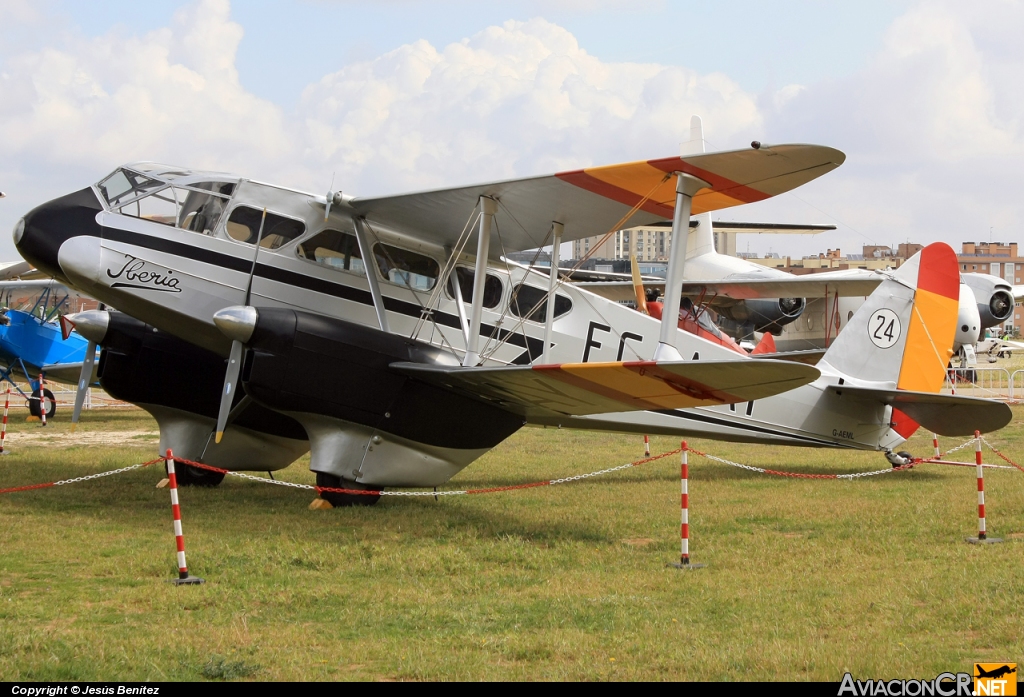 EC-AAY - De Havilland DH-89A Dragon Rapide - FIO (Fundacion Infante de Orleans)