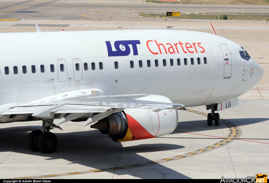 SP-LLG - Boeing 737-45D - LOT Charters