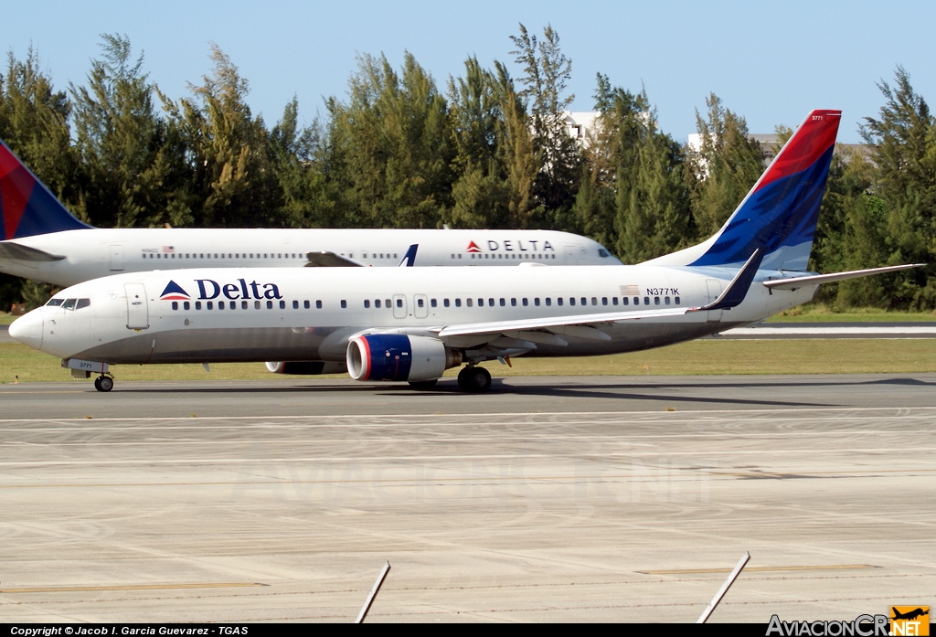 N3771K - Boeing 737-832 - Delta Airlines