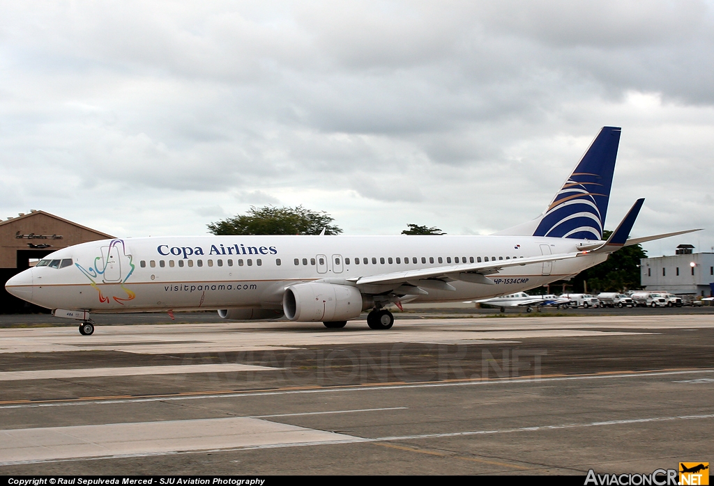 HP-1534CMP - Boeing 737-8V3 - Copa Airlines