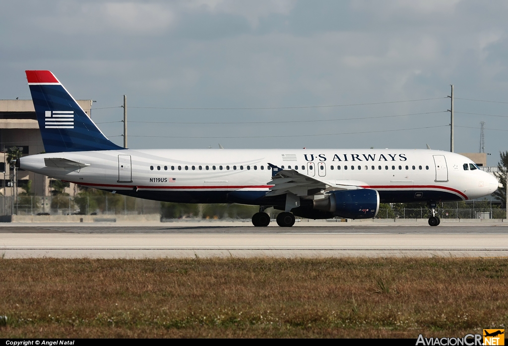 N119US - Airbus A320-214 - US Airways