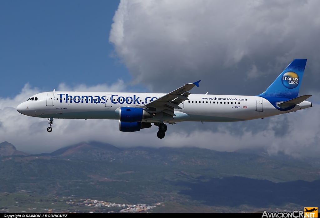 G-OMYJ - Airbus A321-211 - Thomas Cook Airlines