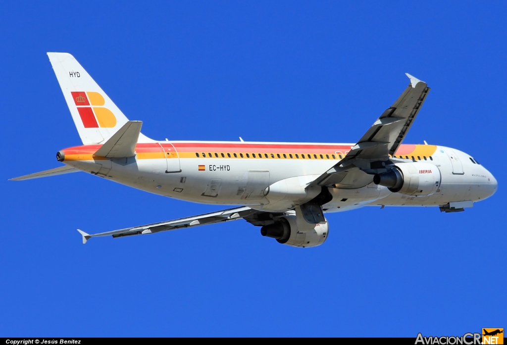EC-HYD - Airbus A320-214 - Iberia