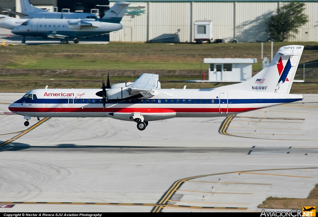 N414WF - Aerospatiale ATR-72 - American Eagle