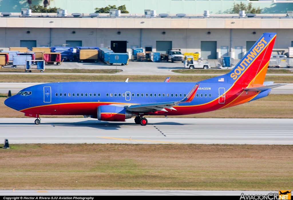 N643SW - Boeing 737-3H4 - Southwest Airlines