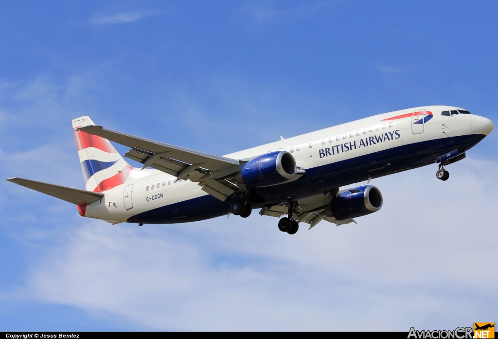 G-DOCN - Boeing 737-436 - British Airways
