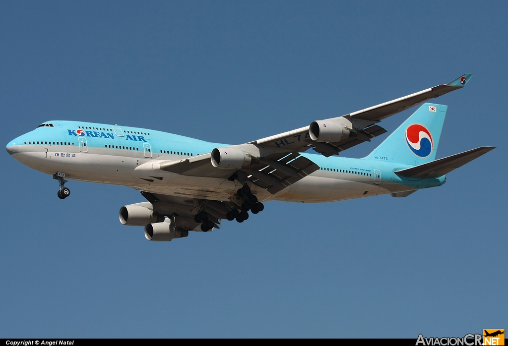 HL7473 - Boeing 747-4B5 - Korean Air