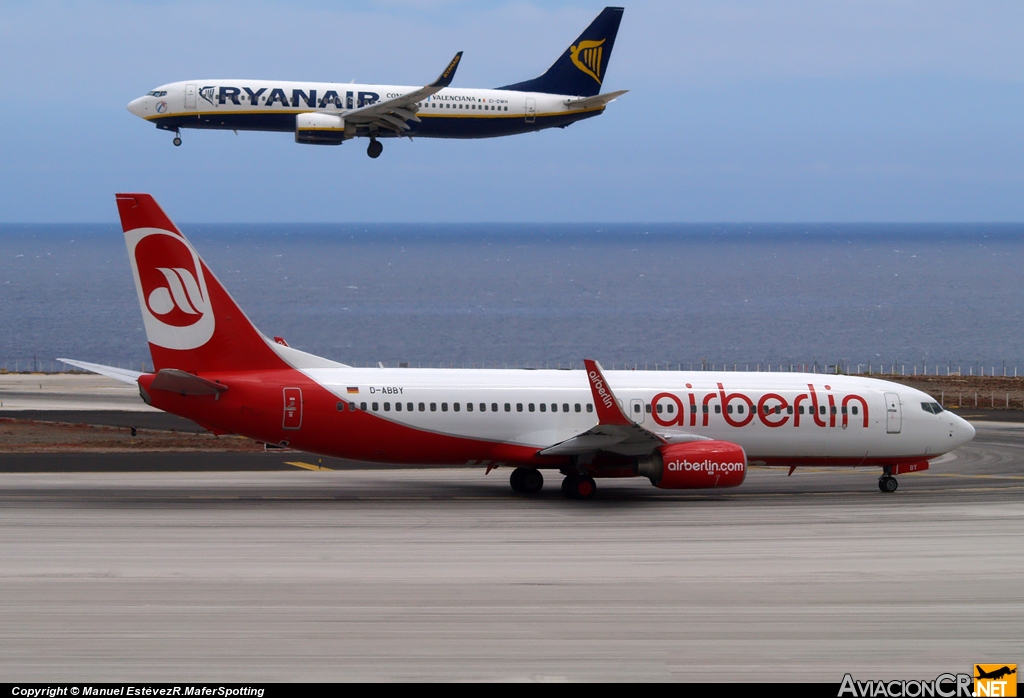 D-ABBY - Boeing 737-86J - Air Berlin