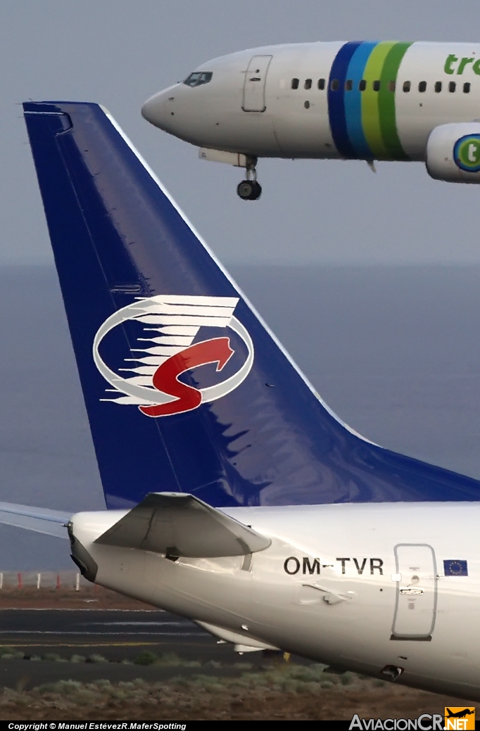 OM-TVR - Noeing 737-86N - Travel Service