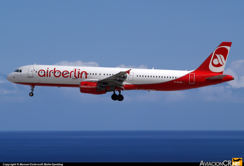 D-ALSB - Airbus A321-211 - Air Berlin