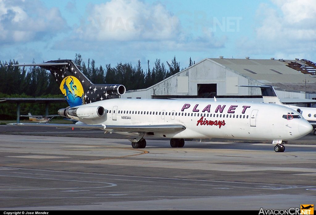 N893AA - Boeing 727-223/Adv - Planet Airways