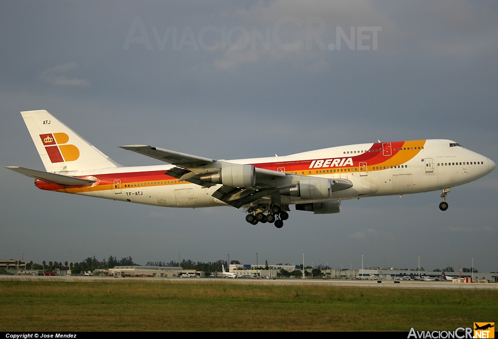 TF-ATJ - Boeing 747-341 - Iberia