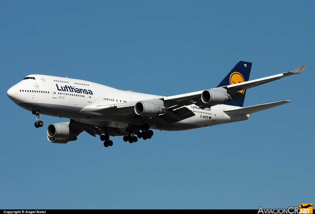 D-ABTE - Boeing 747-430M - Lufthansa