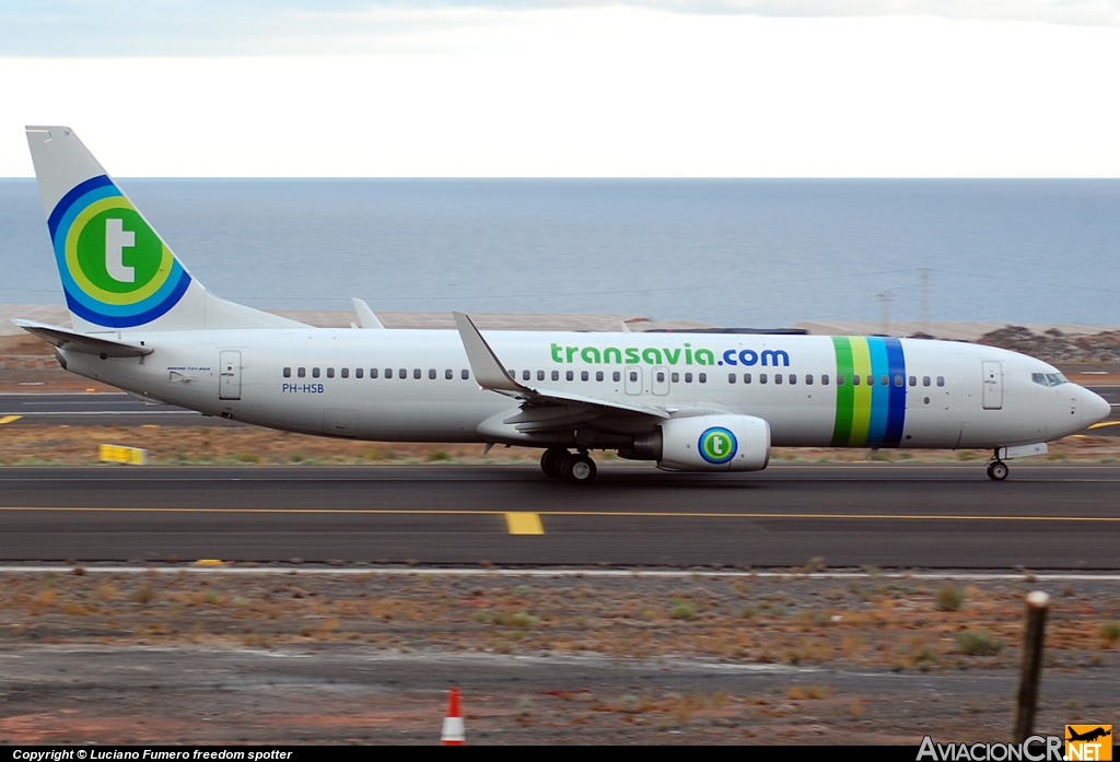 PH-HSB - Boeing 737-8K2 - Transavia Airlines