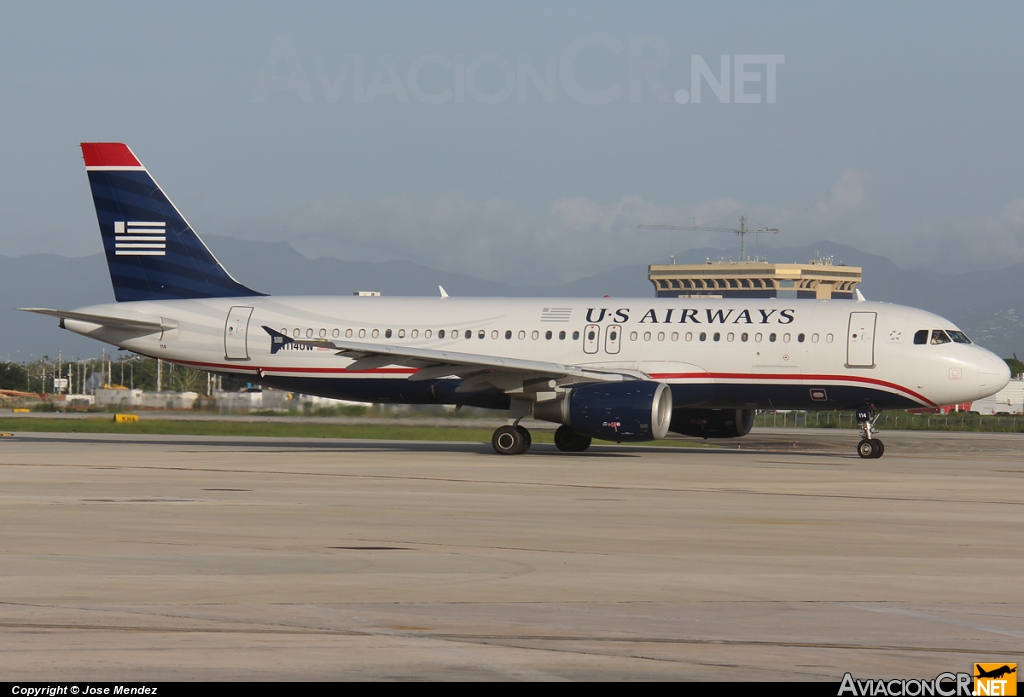 N114UW - Airbus A320-214 - US Airways