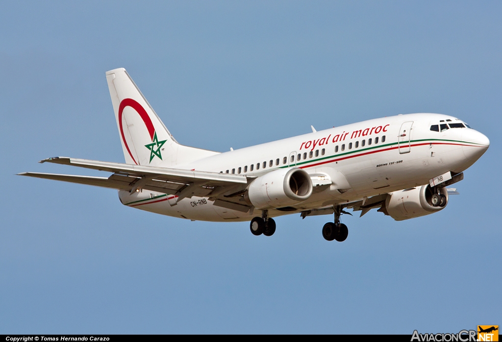 CN-RNB - Boeing 737-5B6 - Royal Air Maroc