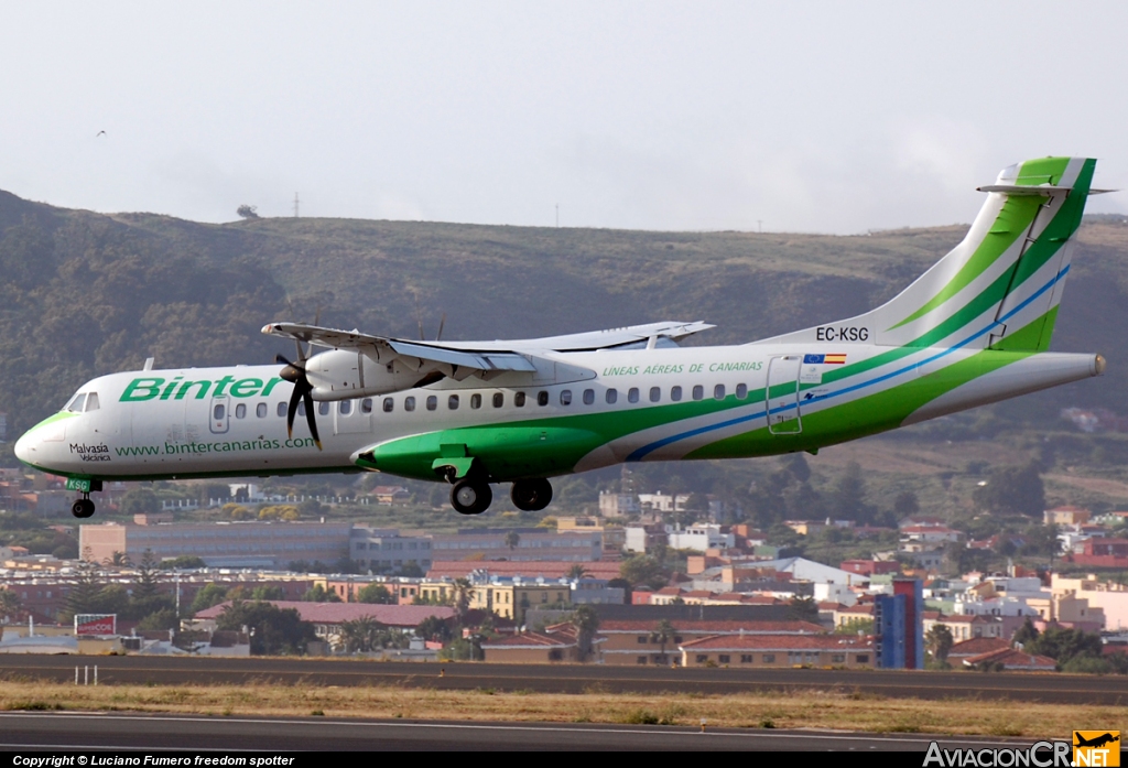 EC-KSG - ATR 72-212A - Binter Canarias