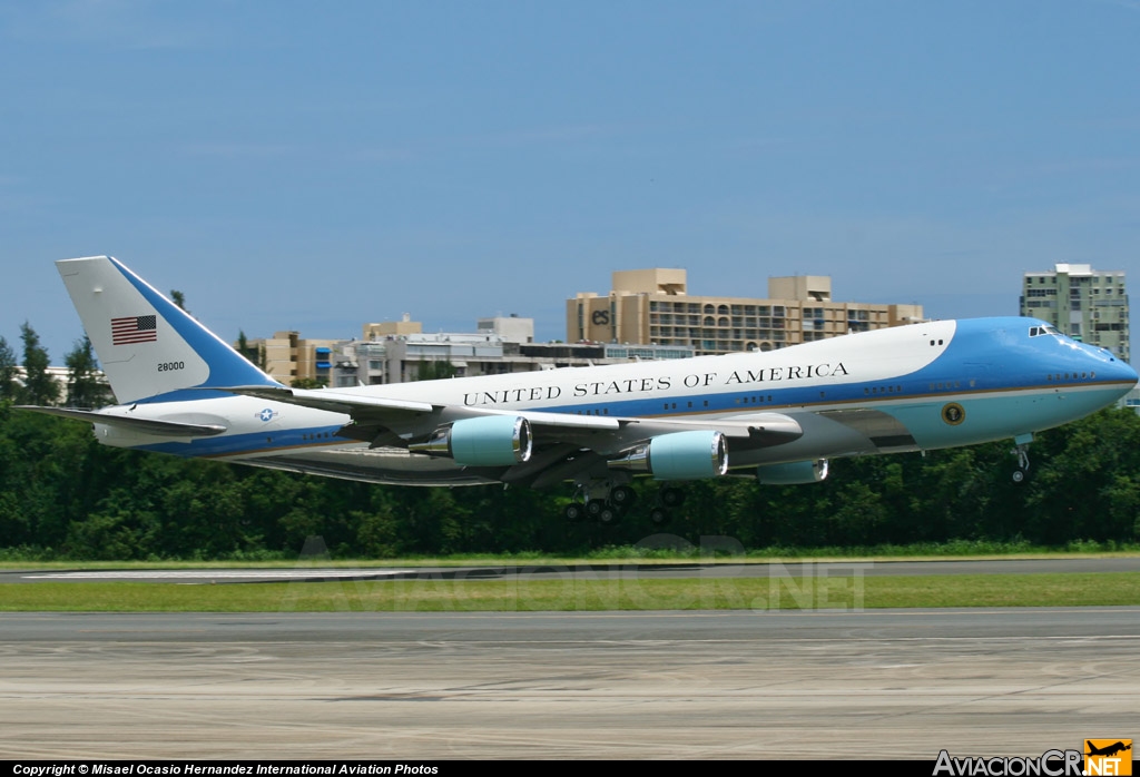 82-8000 - Boeing VC-25A - USAF - United States Air Force - Fuerza Aerea de EE.UU