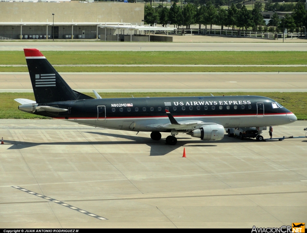 N802MD - Embraer ERJ-170-100SU - US Airways Express (Republic Airlines)