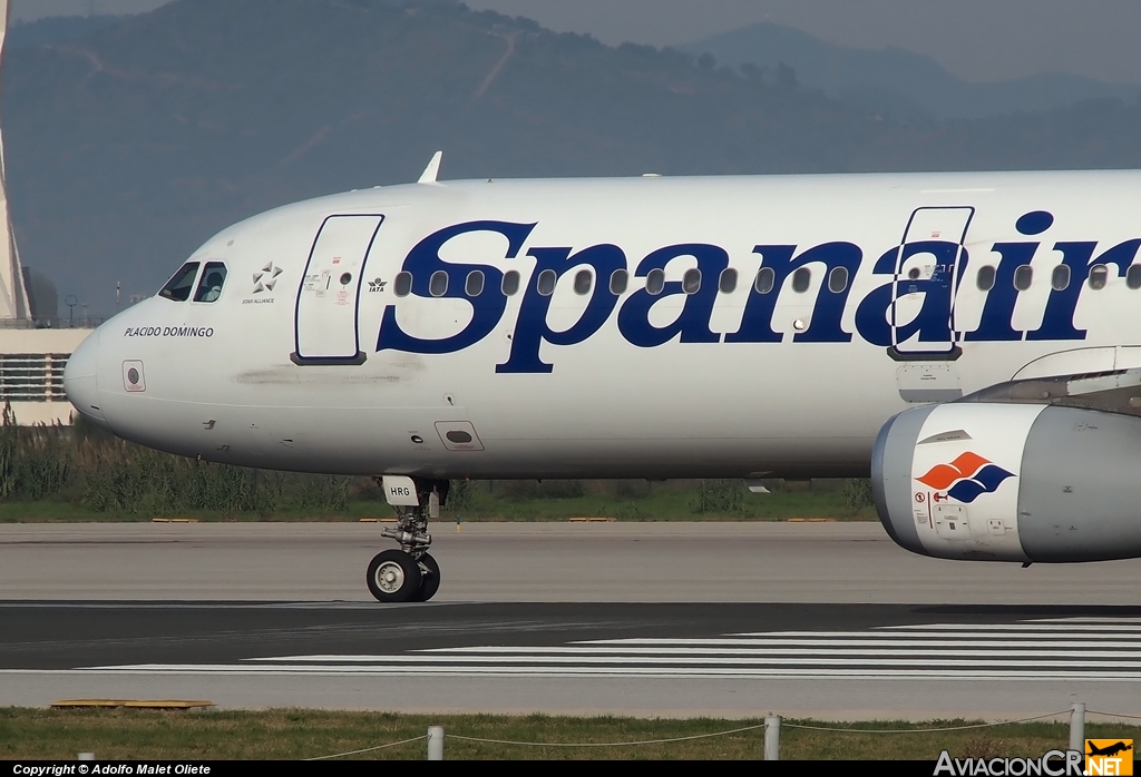 EC-HRG - Airbus A321-231 - Spanair
