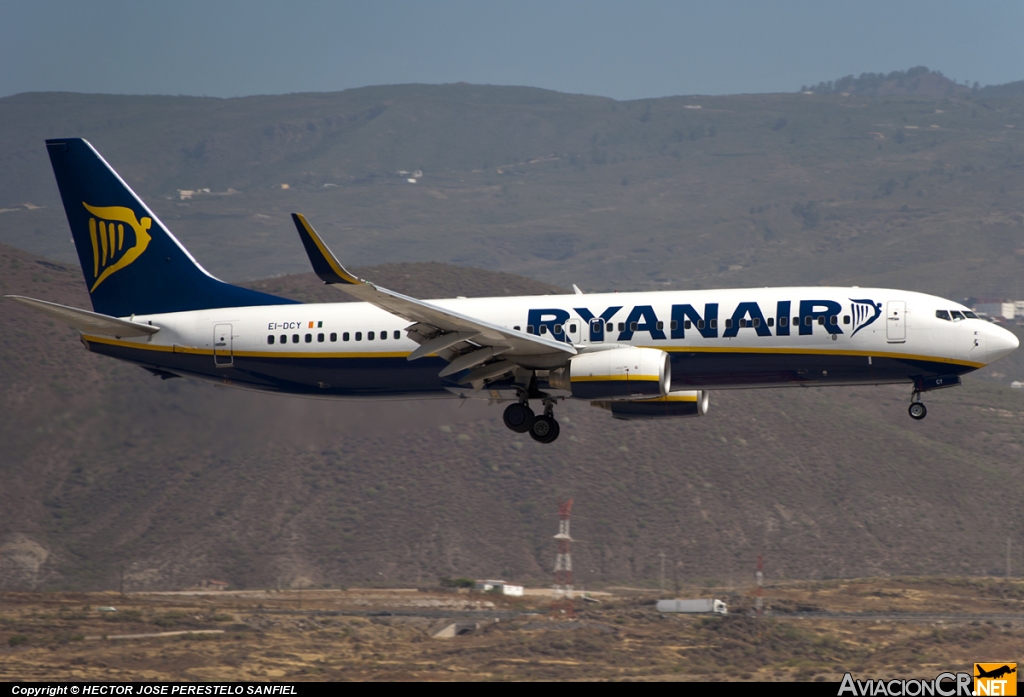 EI-DCY - Boeing 737-8AS - Ryanair
