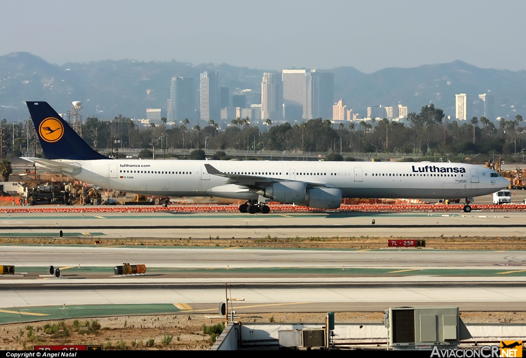 D-AIHH - Airbus A340-642 - Lufthansa