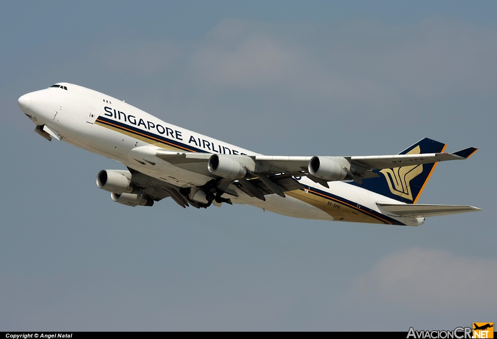 9V-SFK - Boeing 747-412F/SCD - Singapore Airlines Cargo