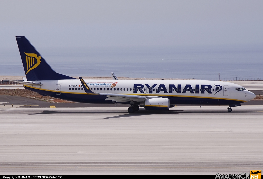 EI-EKK - Boeing 737-8AS - Ryanair