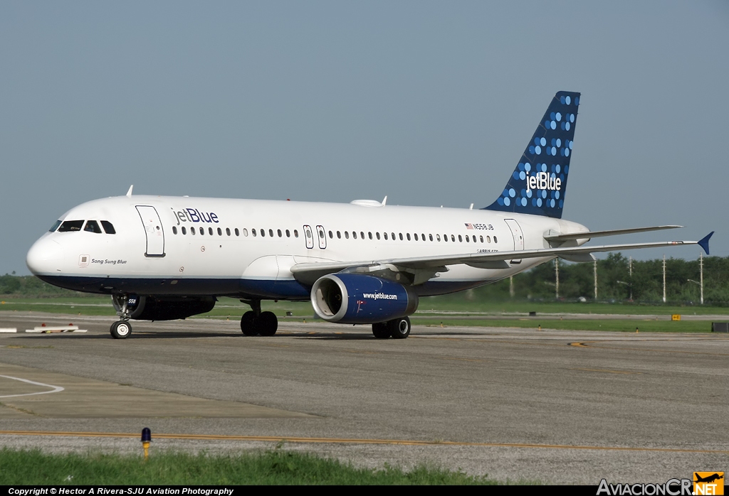 N558JB - Airbus A320-232 - Jet Blue