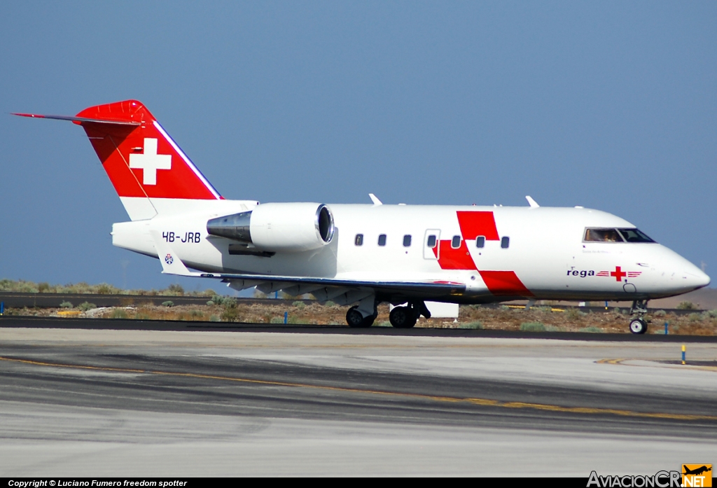 HB-JRB - Canadair CL-600-2B16 Challenger 604 - Swiss Air-Ambulance