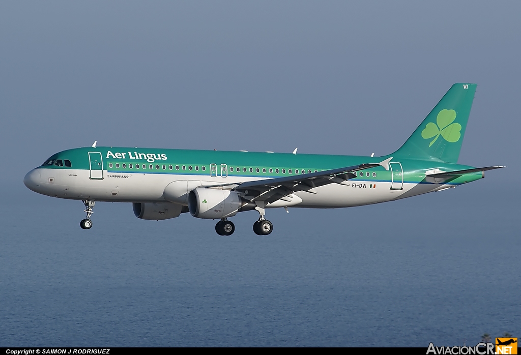 EI-DVI - Airbus A320-214 - Aer Lingus