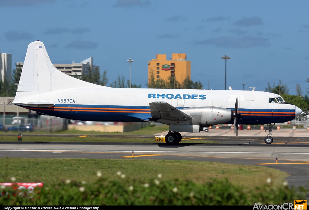 N587CA - Convair 640-440D - Rhoades Aviation
