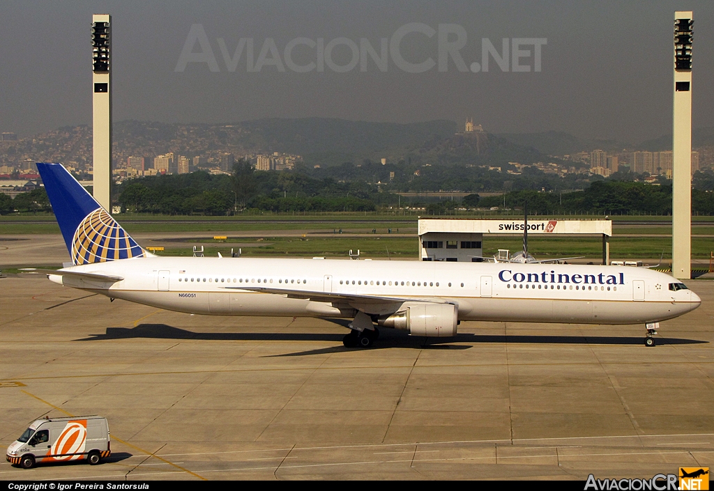 N66051 - Boeing 767-424/ER - Continental Airlines