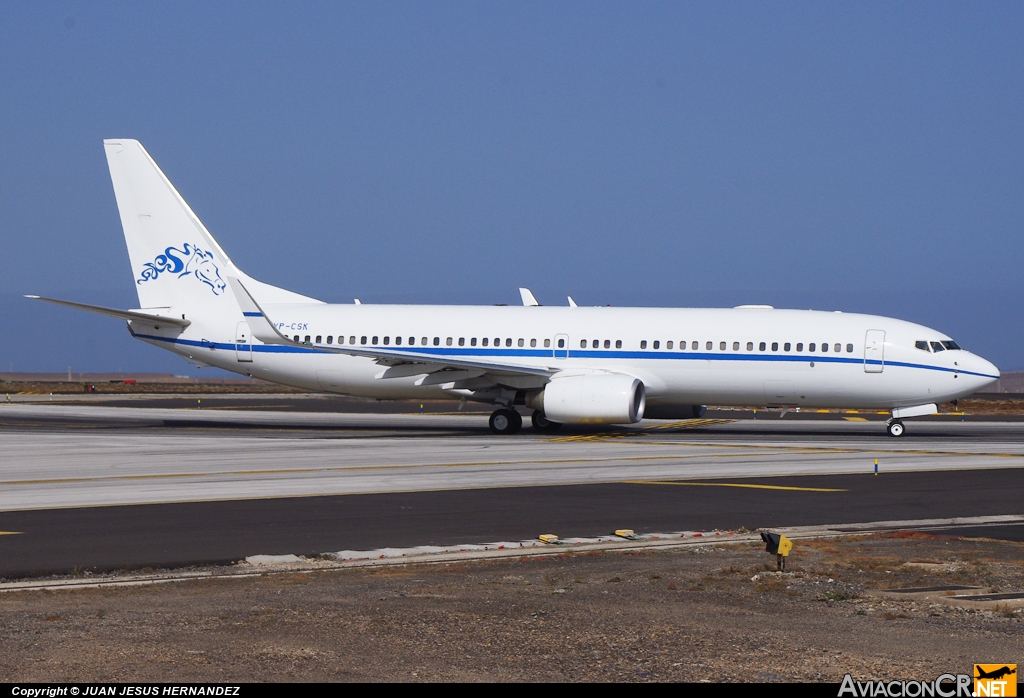 VP-CSK - Boeing	737-8GG/W BBJ - Sultan Al Kabeer