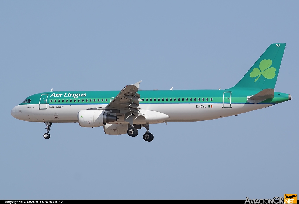 EI-DVJ - Airbus A320-214 - Aer Lingus