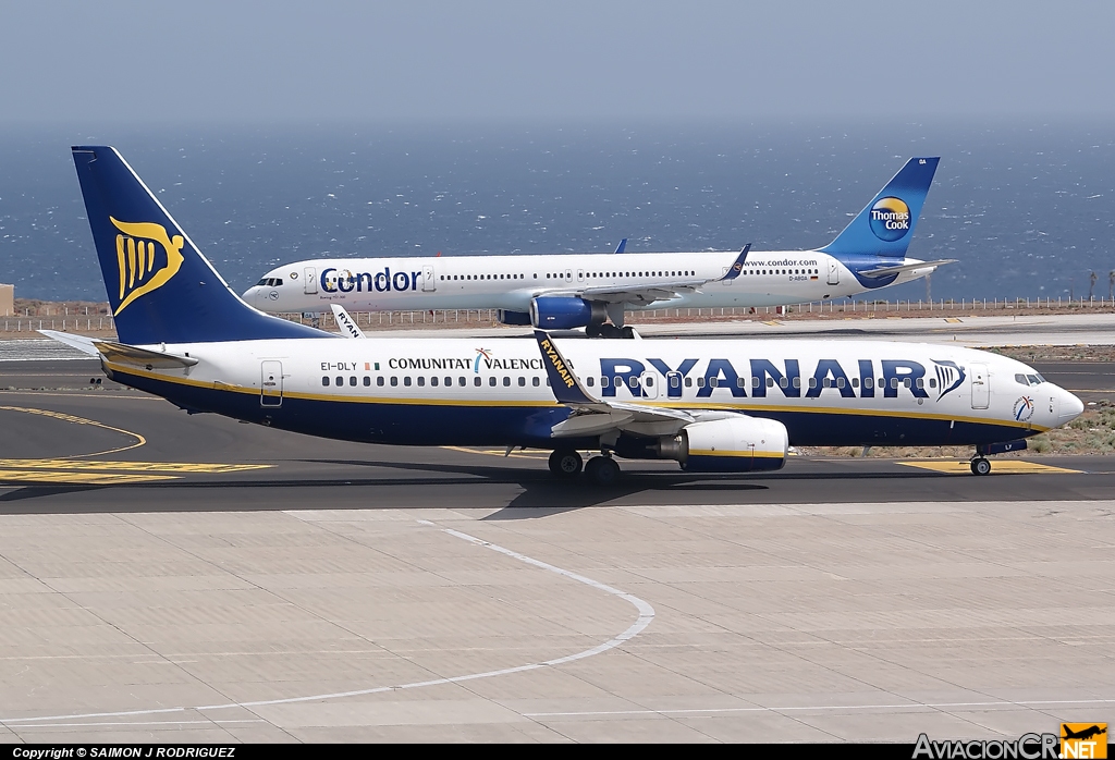 EI-DLY - Boeing 737-8AS - Ryanair