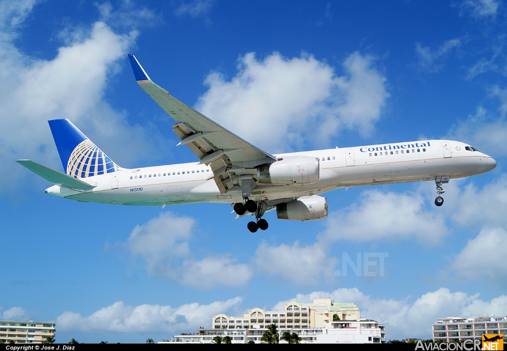 N13110 - Boeing 757-224 - Continental Airlines