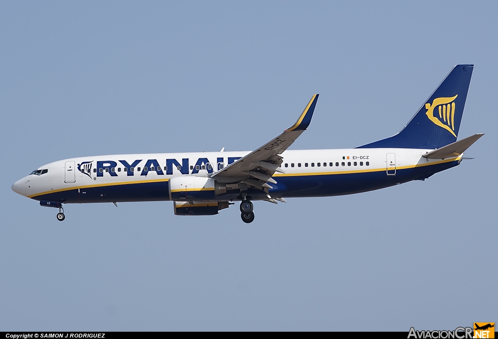 EI-DCZ - Boeing 737-8AS - Ryanair