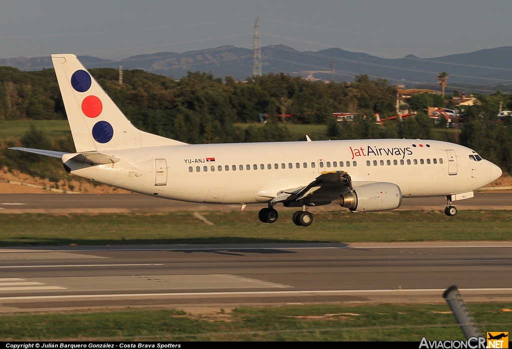 YU-ANJ - Boeing 737-3H9 - JAT Airways