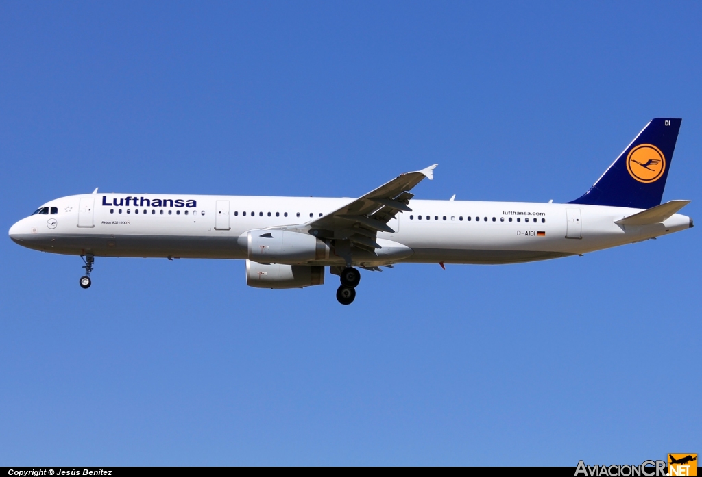 D-AIDI - Airbus A321-231 - Lufthansa