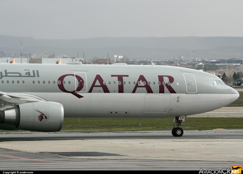 A7-AEM - Airbus A330-302 - Qatar Airways