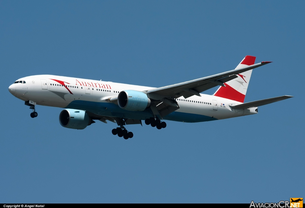 OE-LPA - Boeing 777-2Z9/ER - Austrian Airlines