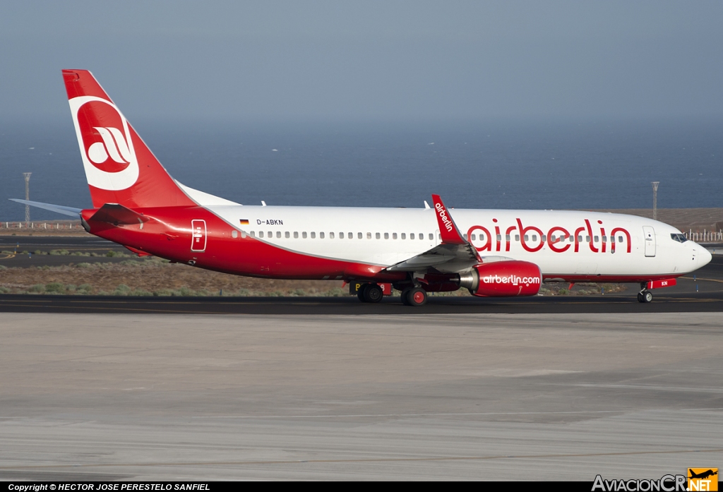 D-ABKN - Boeing 737-86J - Air Berlin