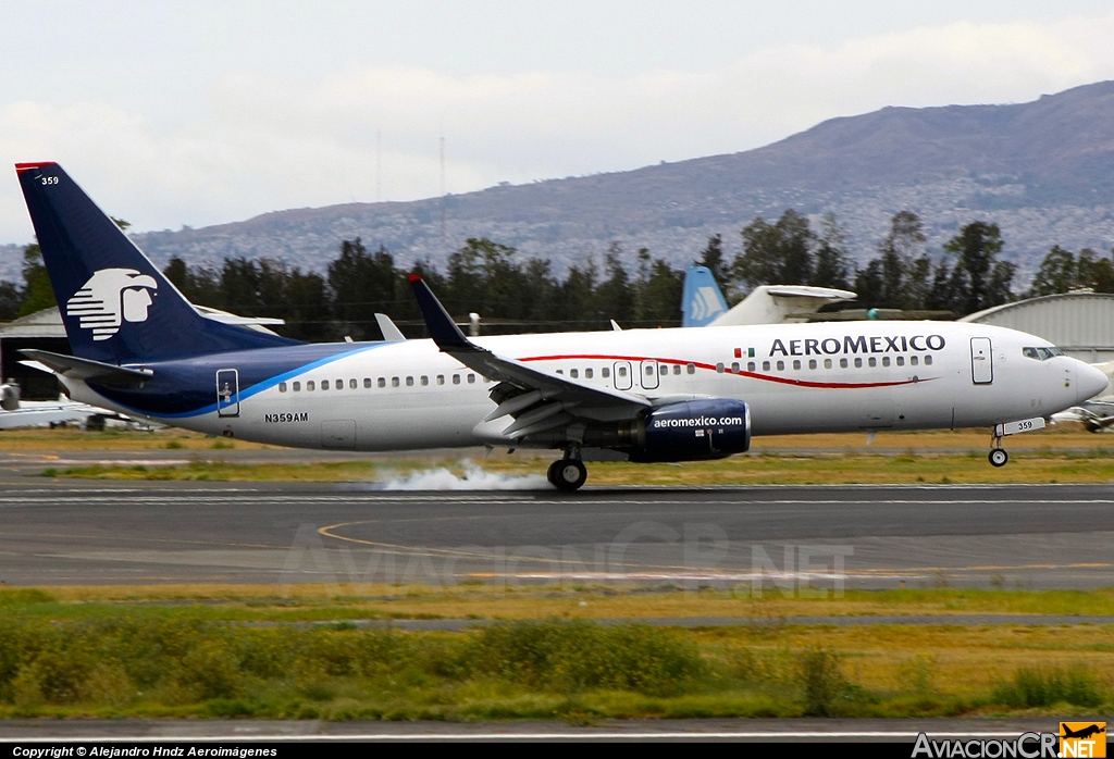 N359AM - Boeing 737-8CX - Aeromexico